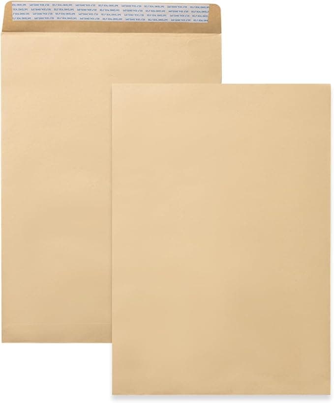Enveloppes A4 Marron (Format C4)